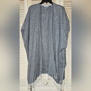 Mandalina Kimono/cardigan With Fringe One Size